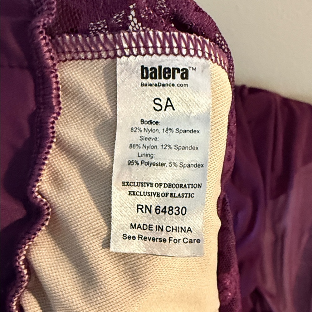 Dance outfit Elegant Purple Lace Women's Skirt Set EUC - Picture 6 of 6